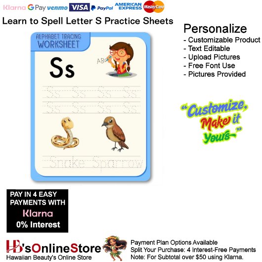 8 Learn To Spell Letter S Teacher Home Schooling