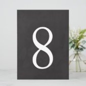 8 lijst Nummer 6.5 x 8.75 Kaart (Staand voorkant)