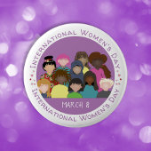 8 maart | Internationale Button op vrouwendag