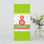 8 maart Internationale Vrouwendag (Staand voorkant)