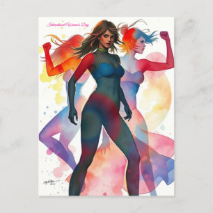 8 maart Internationale Vrouwendag Briefkaart