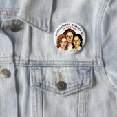 8 maart Internationale Vrouwendag Ronde Button 5,7 Cm (In situ)