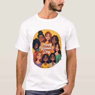 8 maart Internationale Vrouwendag T-shirt