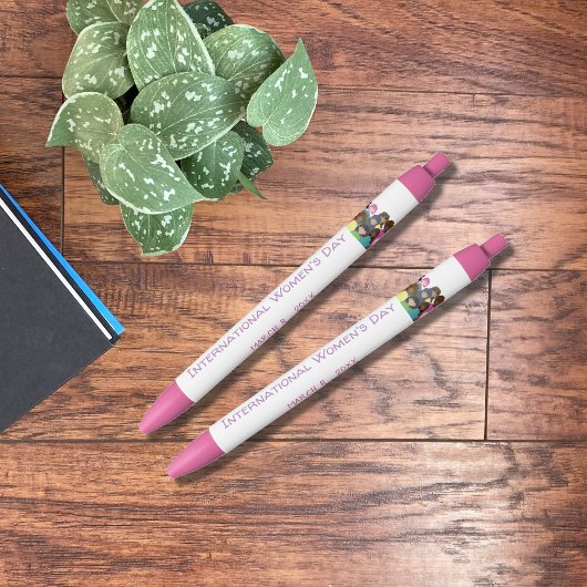 8 mars Stylo de la Journée internationale de la fe