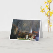 #8 Meester Jan Hus Preaching bij Bethlehem Chapel Kaart (Gele Bloem)