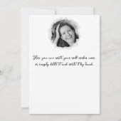 * 8 NOM DE LA PHOTO Carte Anniversaire Personnalis (Dos)