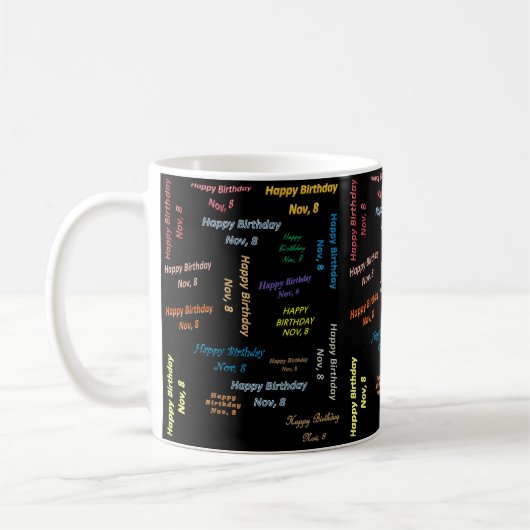 8 novembre Mug (Gauche)