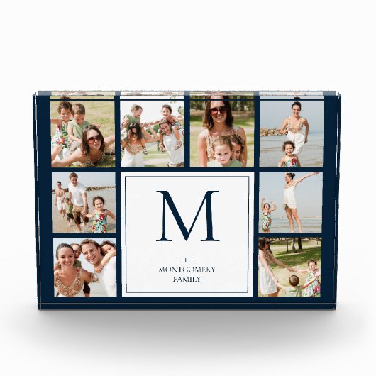 8 Photo Collage de la famille Bloc photo (Devant)