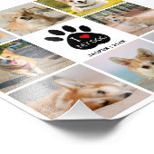 8 Photo Collage J'aime Mon Chien Agrandissement de (Coin)