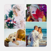 8 Photo Double face métal arrondi ornement (Recto)