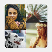 8 Photo Double face métal arrondi ornement (Verso)