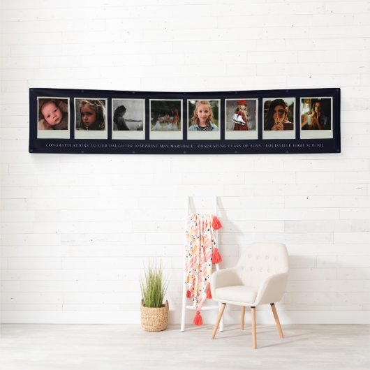 8 Photo Instant Film Afstuderen of speciaal evenem Spandoek (Insitu)