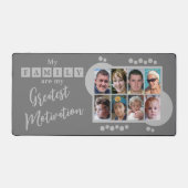8 photo motif famille gris (Recto)