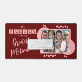 8 photo motivation de famille bordeaux rose (Clavier et souris)