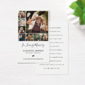 8 Photos Collections Funéraires Cartes de prières  (Bureau)