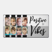 8 photos positives vibes rayures noir gris (Recto)