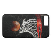 8 Plus/7 Plus Coque de basket-ball iPhone 7 (Dos (Horizontal))