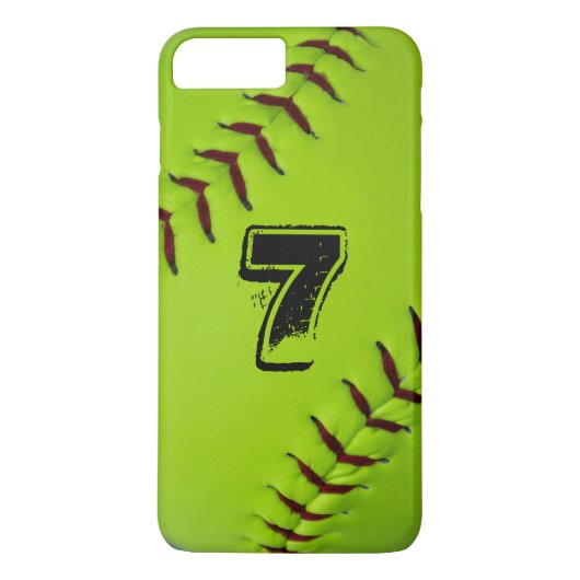 8 Plus/7 Plus Coque iphone du base-ball (Dos)