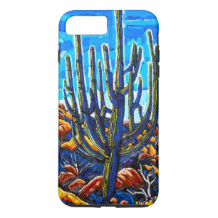 8 Plus/7 Plus Le grand coque iphone de Saguaro