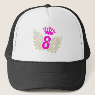 #8 Raspberry Wings Trucker Pet