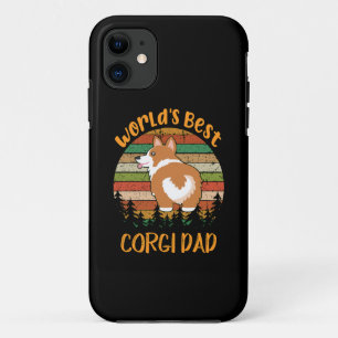 8 's Werelds Beste Corgi Pap iPhone 11 Hoesje