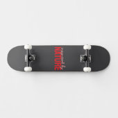 8" Skateboard Dek (Grijs) (Horizontaal)