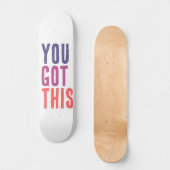 8" Skateboarddek Skateboard (Voorkant)