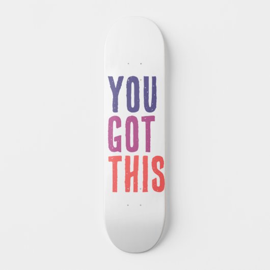 8" Skateboarddek Skateboard (Voorkant)