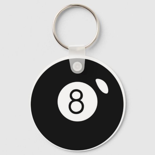 8 sleutelhanger met kogel (Voorkant)