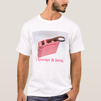 8 sporen R achterzijde Roze cartridge T shirt