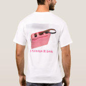 8 sporen R achterzijde Roze cartridge T shirt (Achterkant)