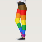 8-Striped LGBT Pride vlag Leggings (Links)