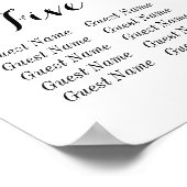 8 Tabel Zitkool - Blauwe Florals en Hydrangea Poster (Hoek)