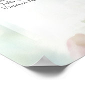 8 Tableau Mariage Roses roses rose (Coin)