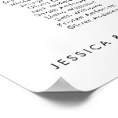 8 Tableaux Nos personnes préférées Plan de tableau (Coin)