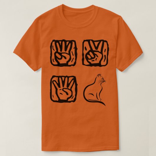 8 van de 10 katten wordt afgeteld (2) t-shirt (Design voorkant)