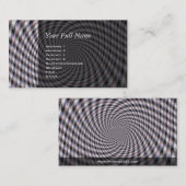 8 Vodkas te veel - fractal Visitekaartje (Voorkant / Achterkant)