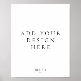 8"x10"Poster Teken Druk Poster