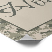 8 x30-inch thuisbasis: ARMY stuurt ons Wall Art De Poster (Hoek)
