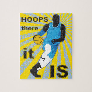 8 x 10 Basketball Puzzle voor kleurenblinde Kinder Legpuzzel