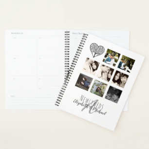 8 x PHOTO COLLAGE Newlywed Personalized WEDDING