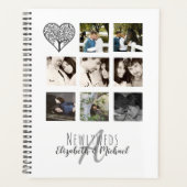 8 x PHOTO COLLAGE Newlywed Personalized WEDDING (Devant)