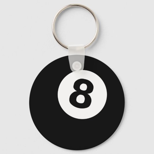 8ball sleutelhanger (Voorkant)