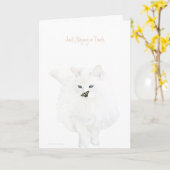 #8Blijf gewoon in contact Kaart (Gele Bloem)