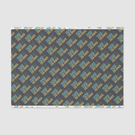 8e Afstuderen voor de uitbanning van de schoolvred Tissuepapier (Voorkant)