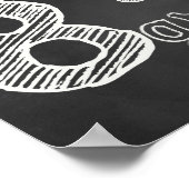 8e bord van het Grade Poster (Hoek)