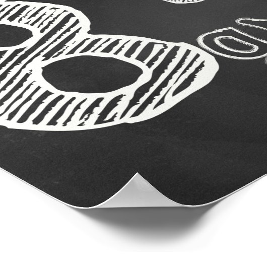 8e bord van het Grade Poster (Hoek)