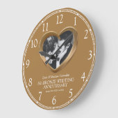 8e Bronze bruiloft foto foto hartnummers Grote Klok (Hoek)