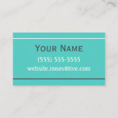 8e carte de visite Posh (Dos)