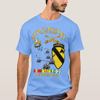 8e Cavalerie Luchtcav 1e Cav Divisie w SVC T-shirt